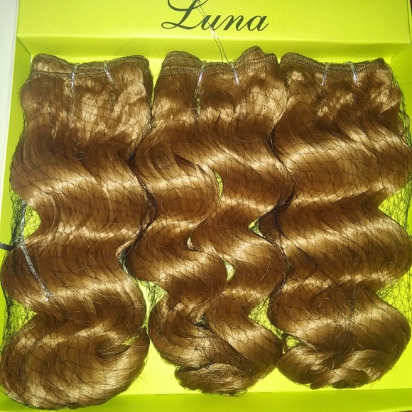 3 pcs 10" New Deep Wave color 27 REMY extensions - Picture 2 of 5